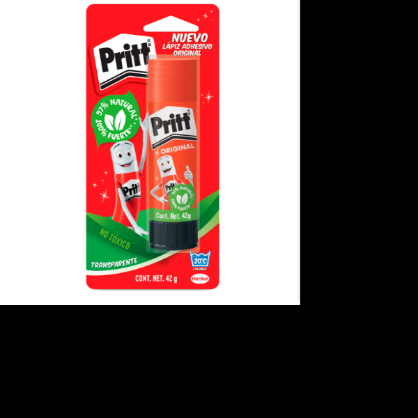 PEGAMENTO LAPIZ ADHE. PRITT 42G. BLISTER C1 PZA.